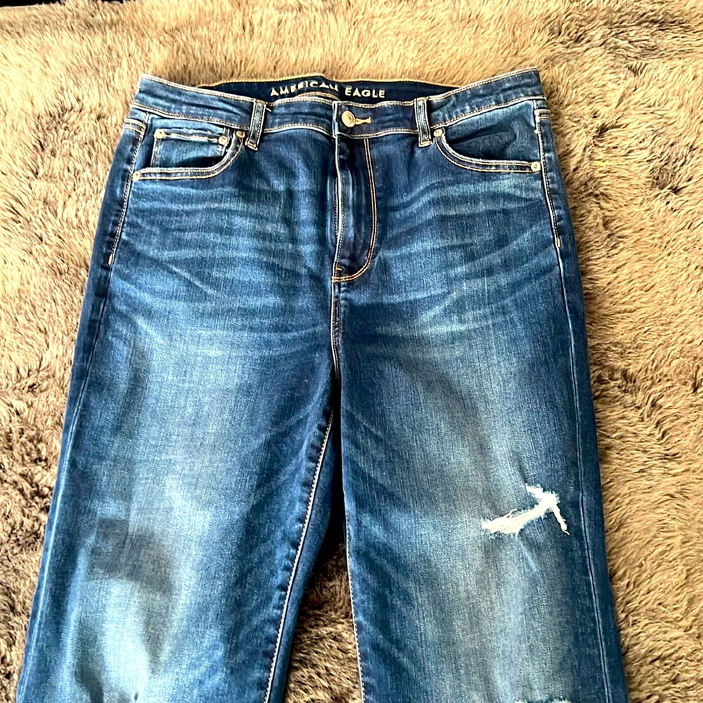 American Eagle Plus Super High Rise Jeans